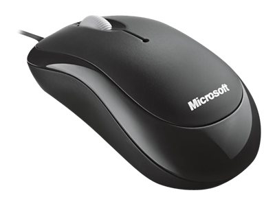 Microsoft Basic Optical langallinen USB hiiri, Musta