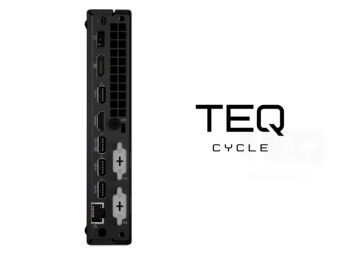 Alternative view of TEQCYCLE LENOVO M70Q TINY G1 I5-10400T